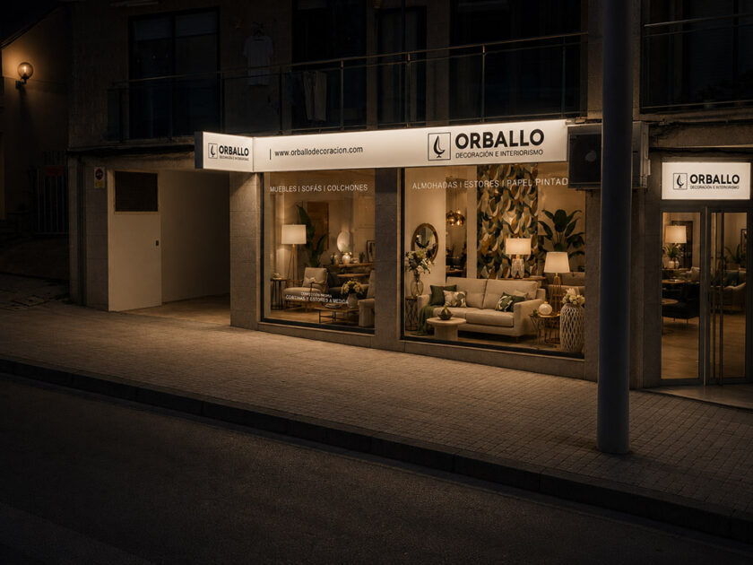 nueva tienda Orballo Decoración avenida Luis Rocafort 24
